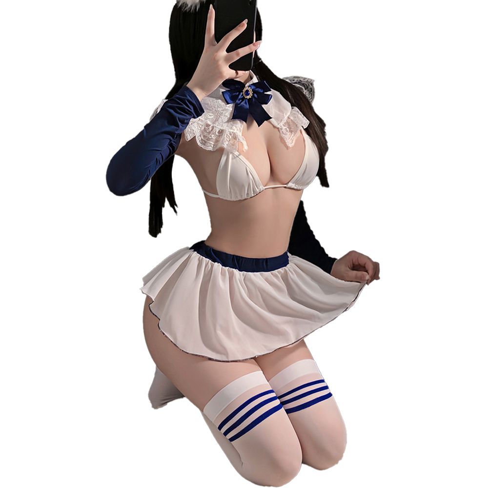 今夜情趣-海風印記甜美性感學院風ZY63