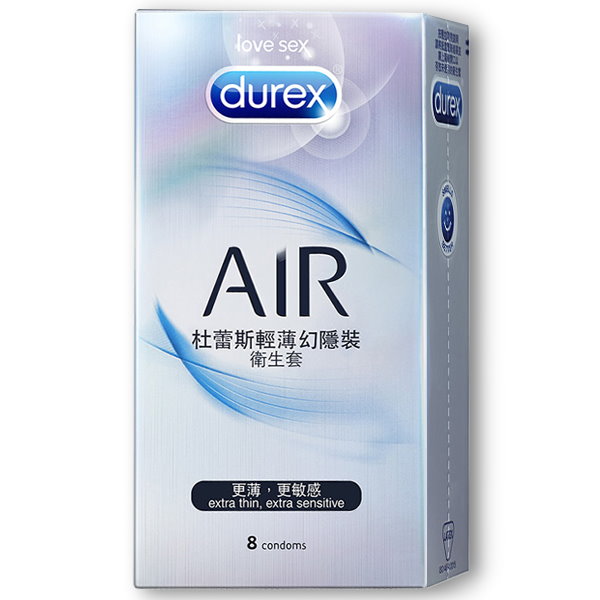 今夜情趣-杜蕾斯-輕薄幻隱裝衛生套-8入