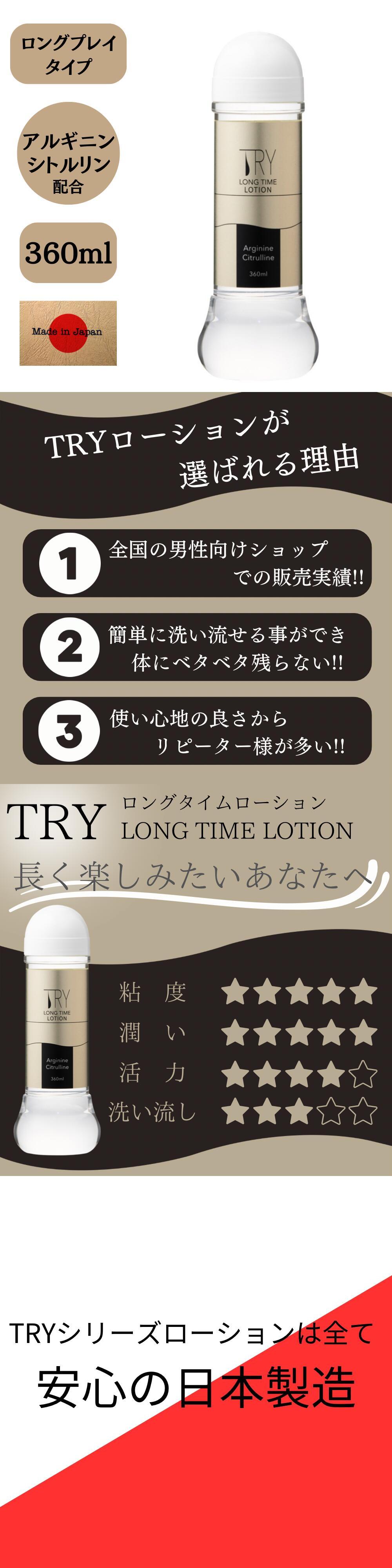今夜情趣-Try 保濕中黏度潤滑液-360ml