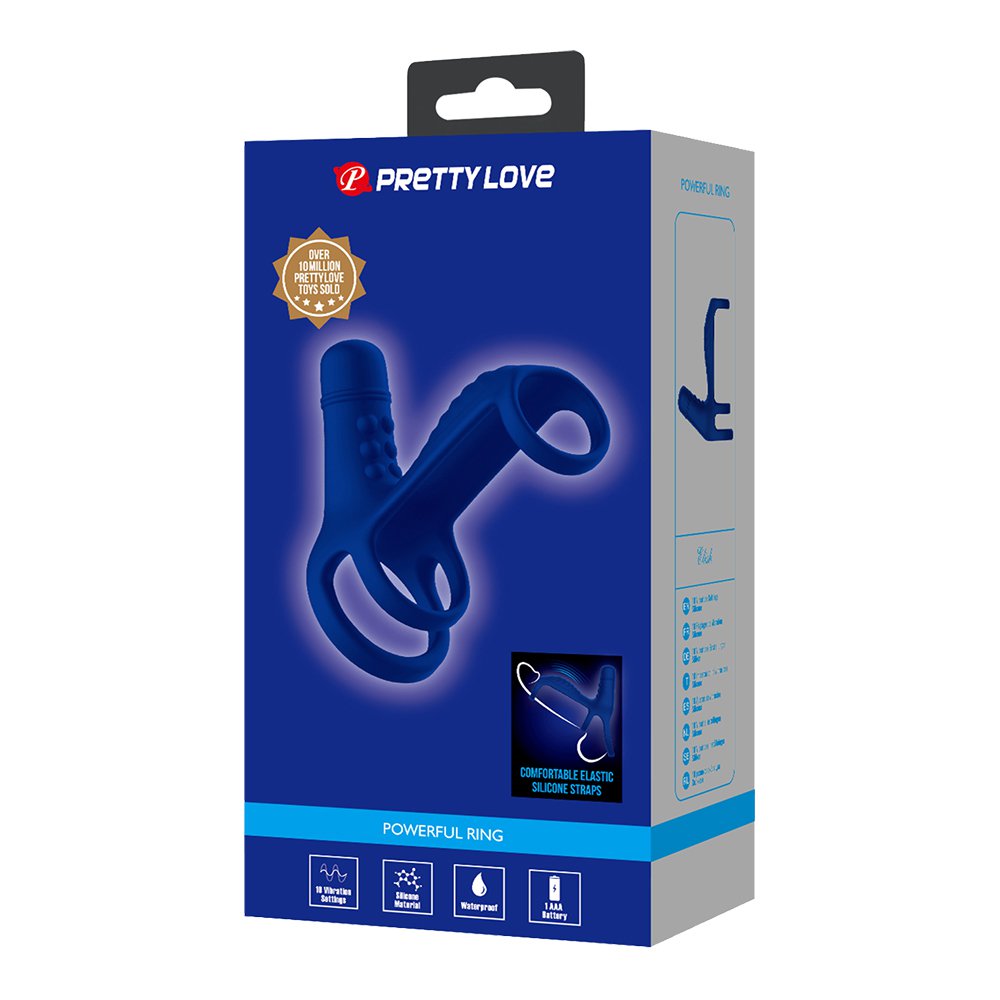 今夜情趣-愛麗絲10頻緊固顆粒震動套環