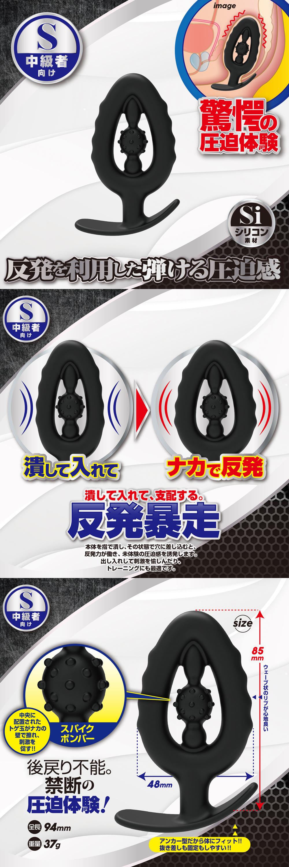 今夜情趣-ANA中空爆發回彈壓力後庭塞-S