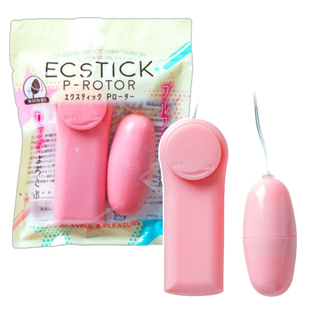今夜情趣-ECSTICK超強震微調跳蛋-粉