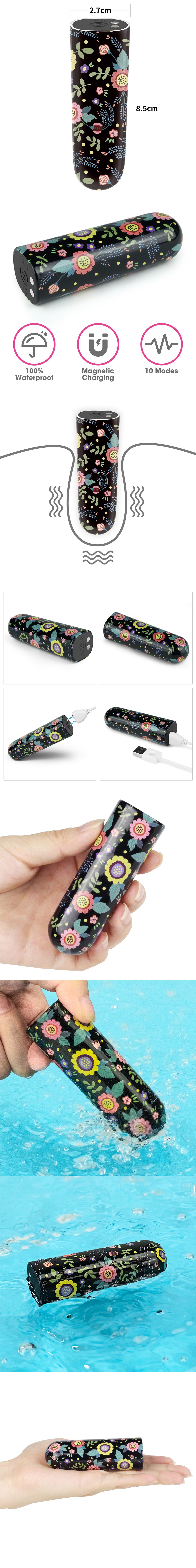 LOVETOY - Diana花草10頻震動跳蛋 (單入)-1入