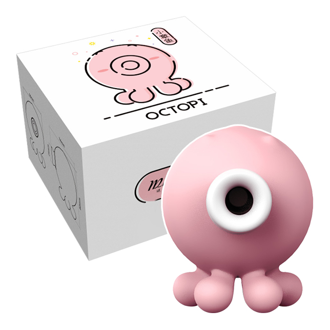 謎姬 - 小章魚潮吹10頻吸陰震動器 (單入)-1入