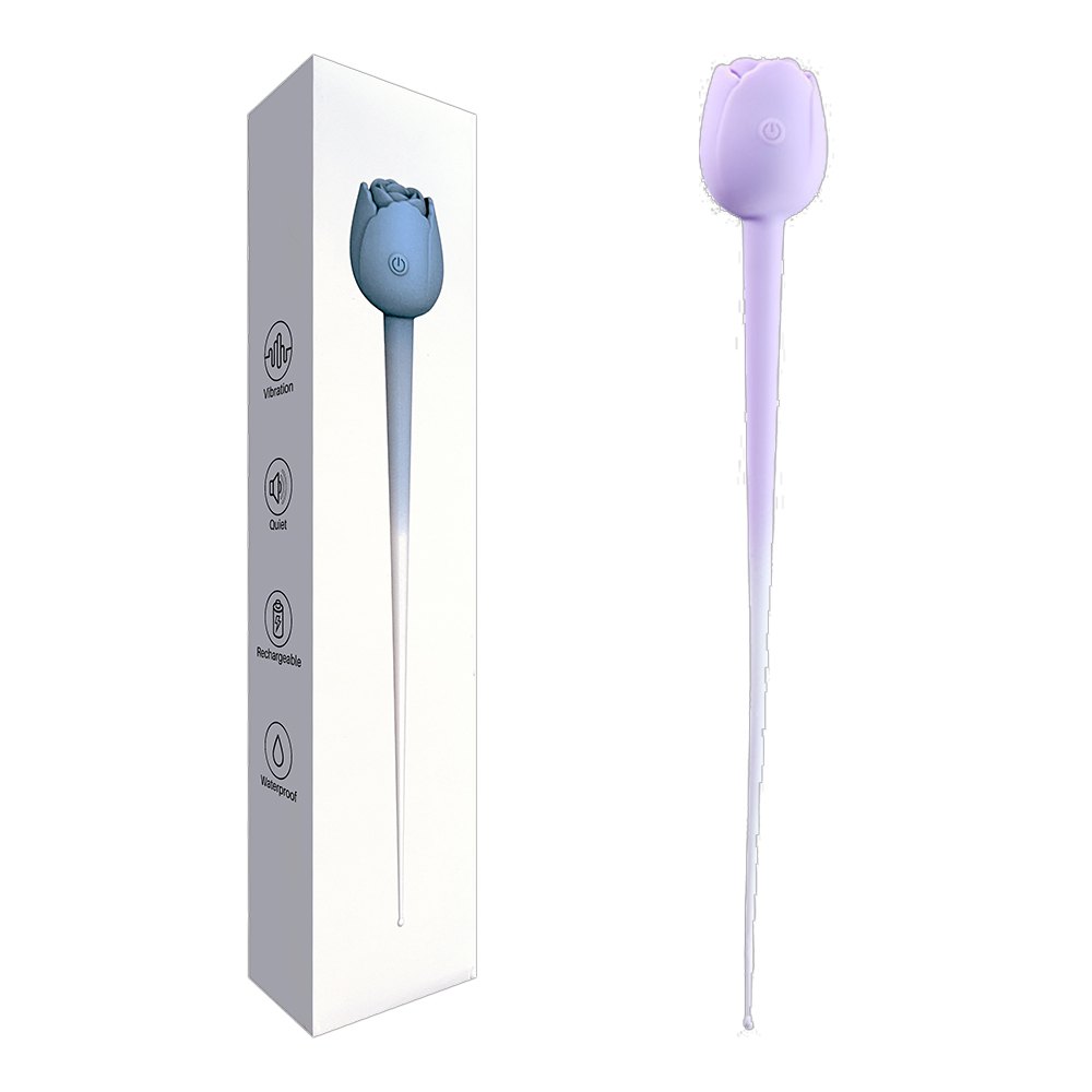今夜情趣-玫瑰花朵SPA挑逗10頻震動器