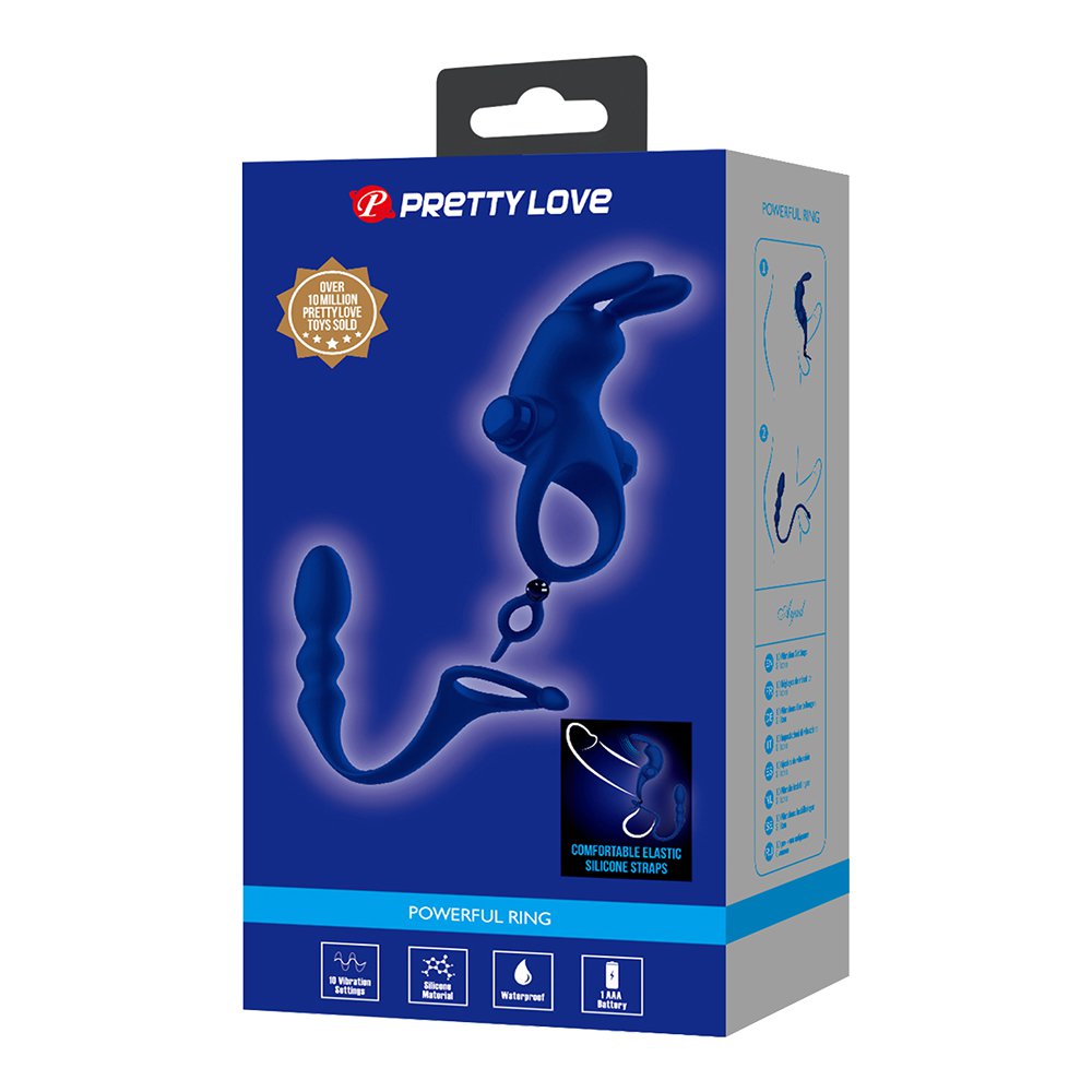 今夜情趣-阿亞德10頻震緊固套環後庭拉珠