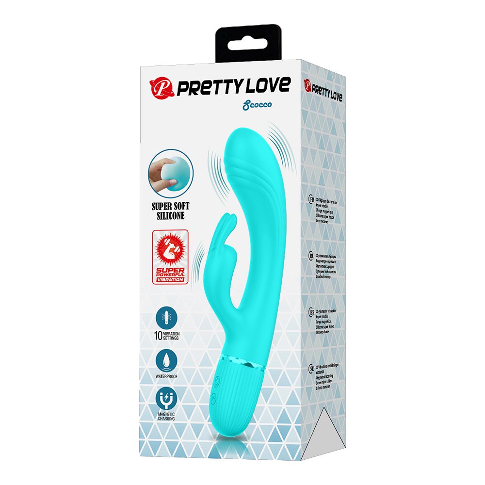 今夜情趣-斯科科10頻雙馬達酥麻震動棒