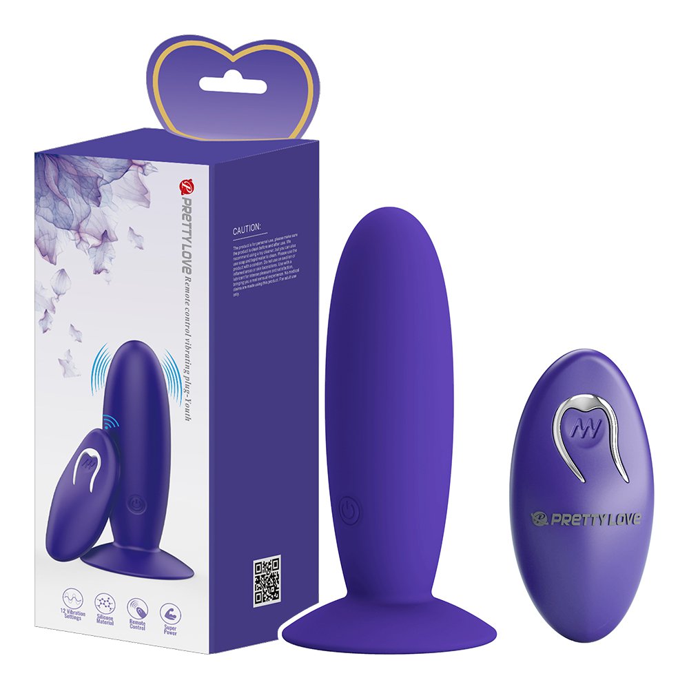 今夜情趣-澎派12V遙控記憶後庭塞-青春版