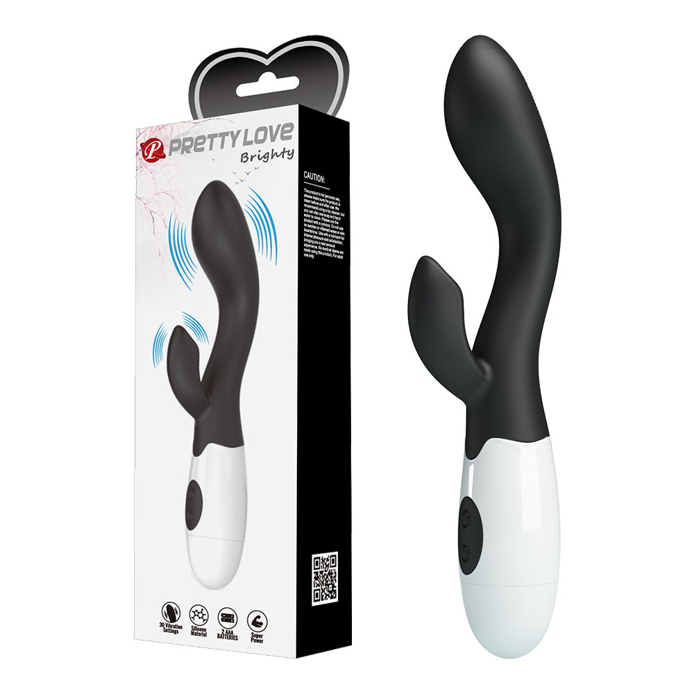 今夜情趣-布萊提30頻雙頭震動棒-黑