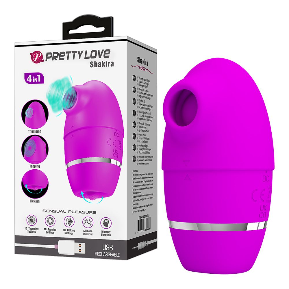 今夜情趣-夏奇拉10頻10鼓動舌擺吸吮器