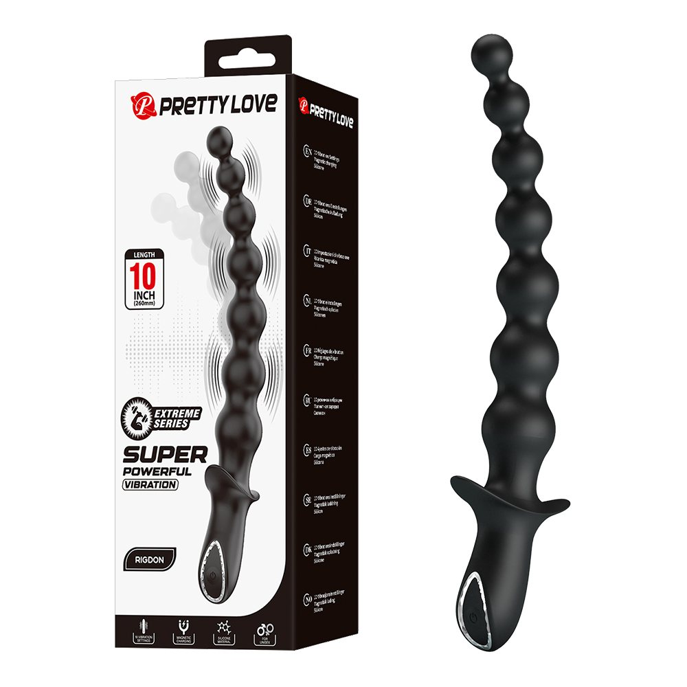 今夜情趣-動感圓潤10頻可彎後庭拉珠