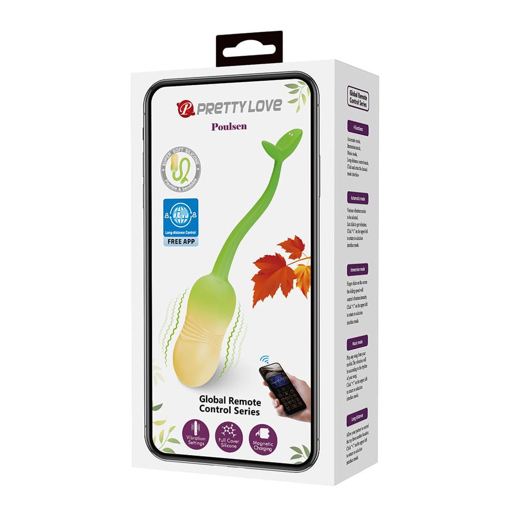 今夜情趣-利維坦曲線智能12頻跳蛋-漸綠