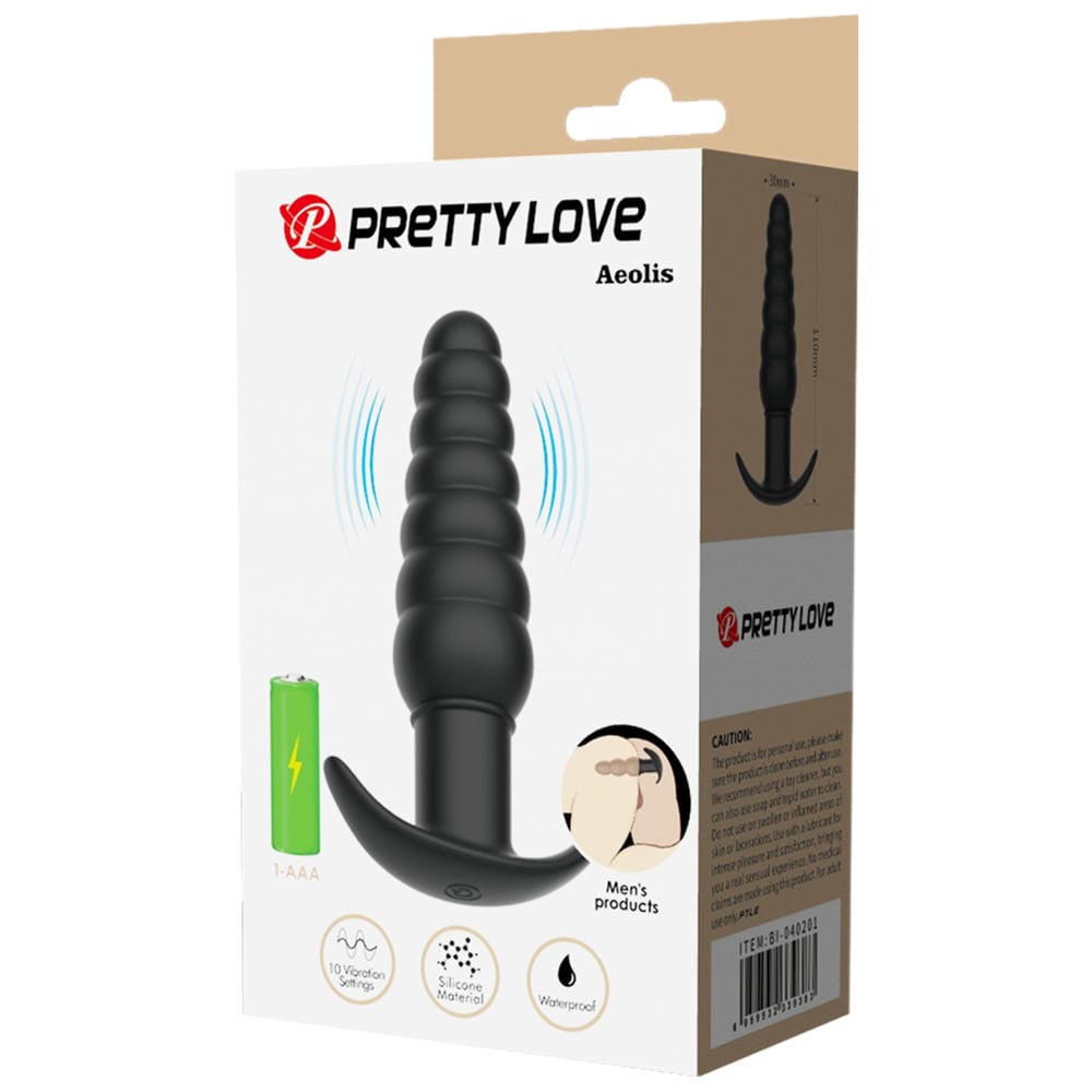 今夜情趣-阿里斯船錨螺紋10頻震動後庭塞