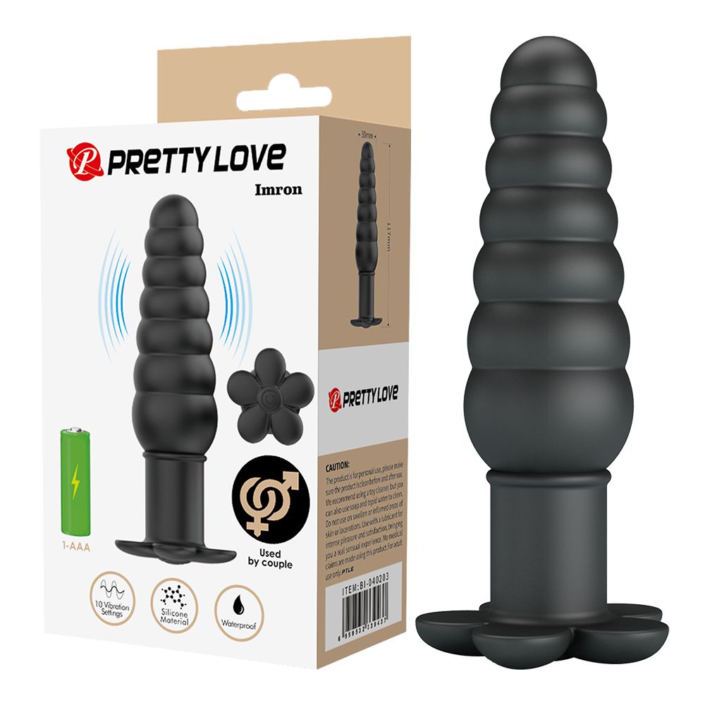 今夜情趣-伊姆龍花瓣環型10頻震動後庭塞