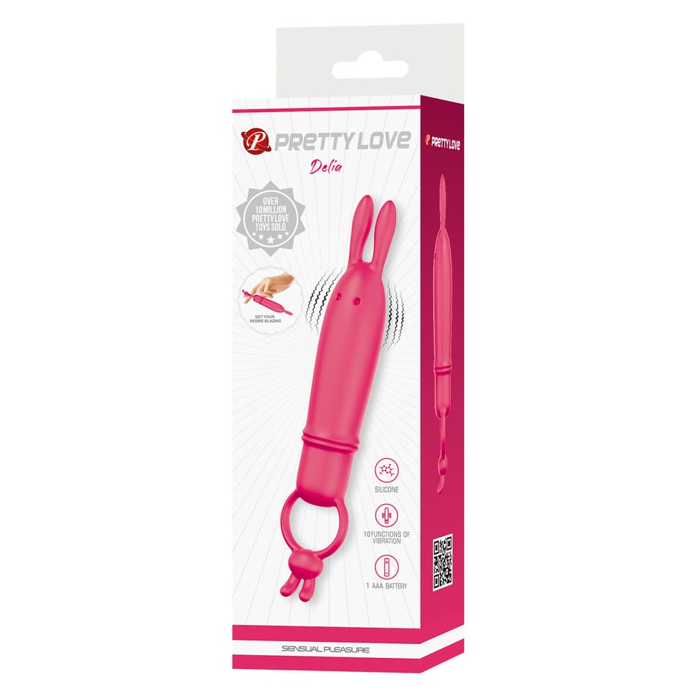 今夜情趣-德麗亞可愛兔耳10頻震動小棒