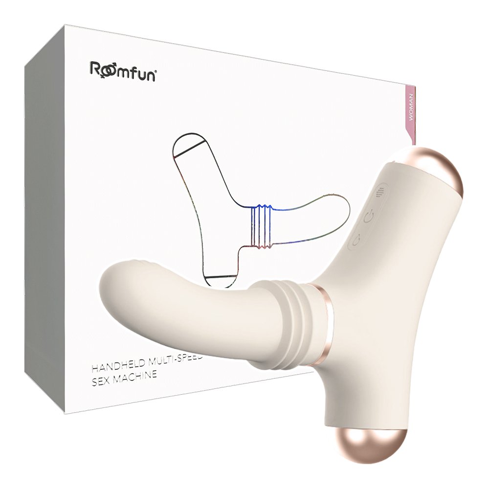 今夜情趣-澎湃5V遙控伸縮震加溫吸盤炮機