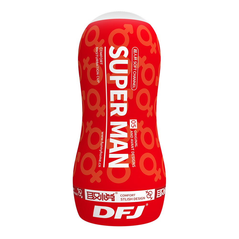 今夜情趣-SUPER MAN鍛鍊飛機杯(紅)-05