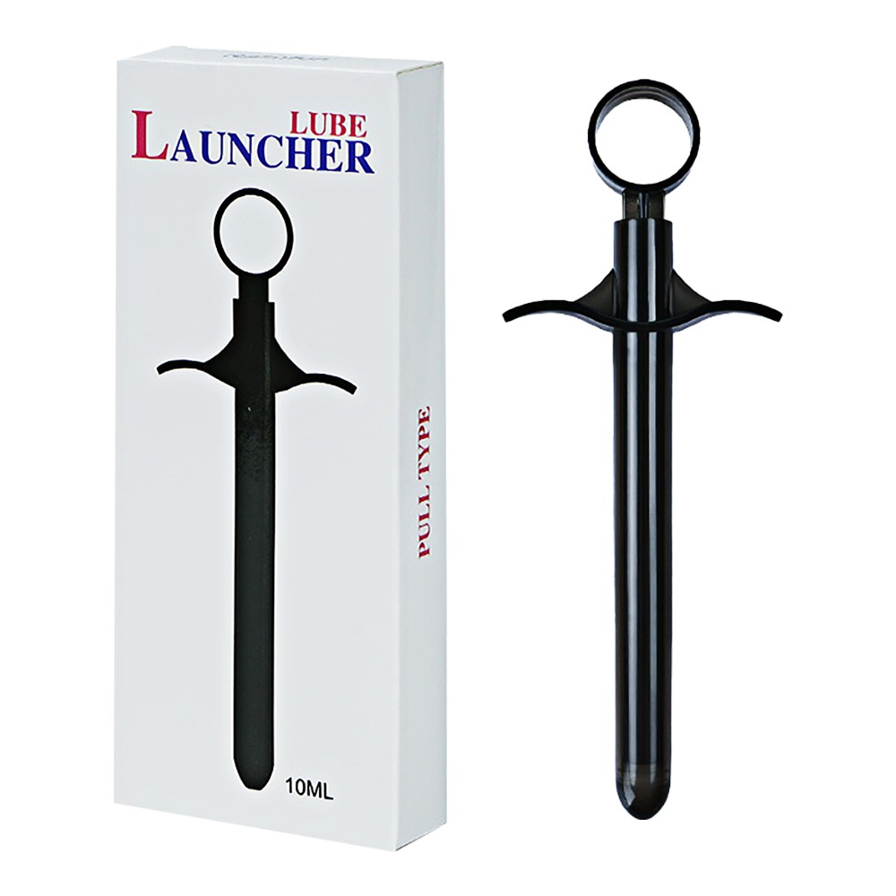 今夜情趣-人體工學潤滑液簡易推油器-黑