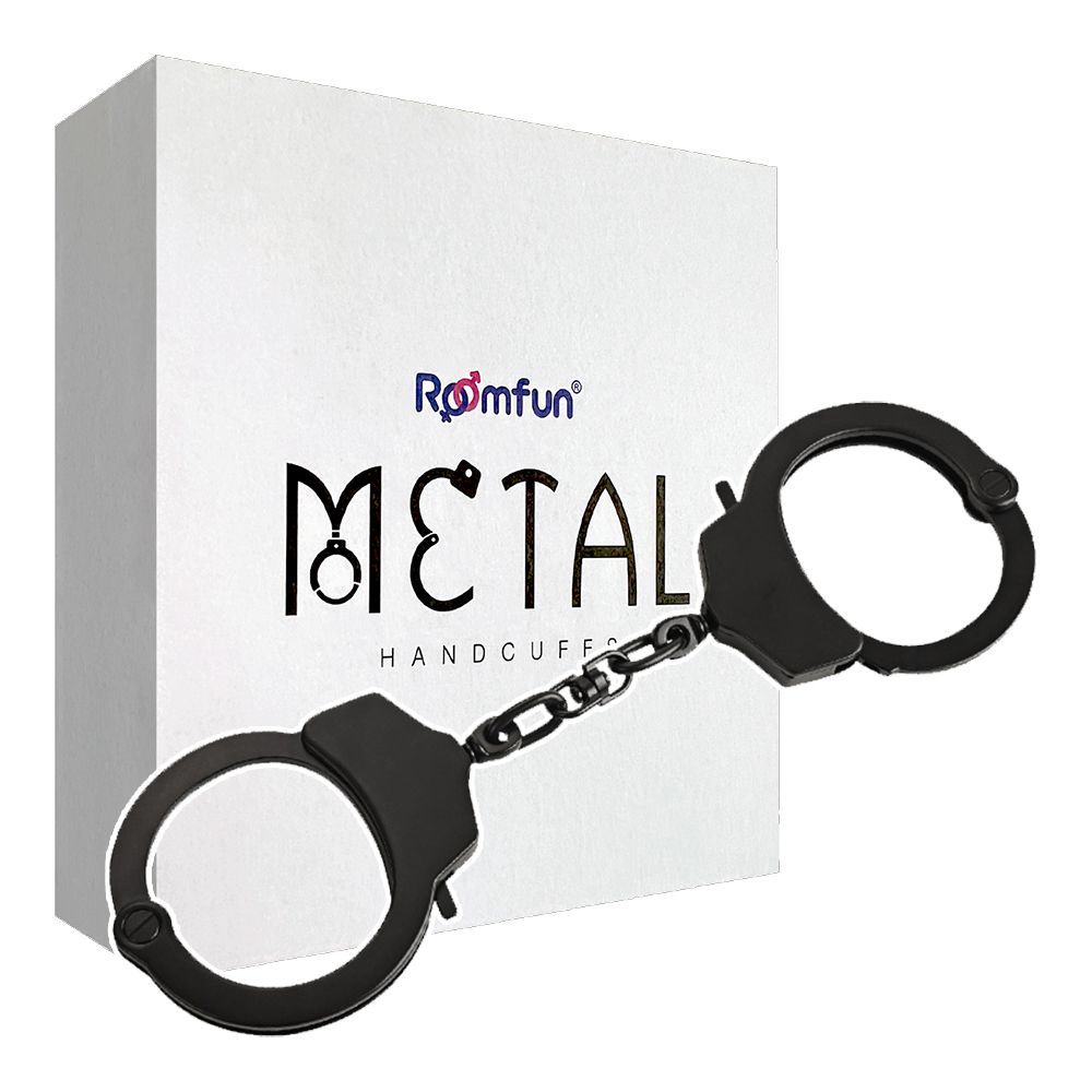 今夜情趣-金屬質感可拆卸拼裝手銬-黑