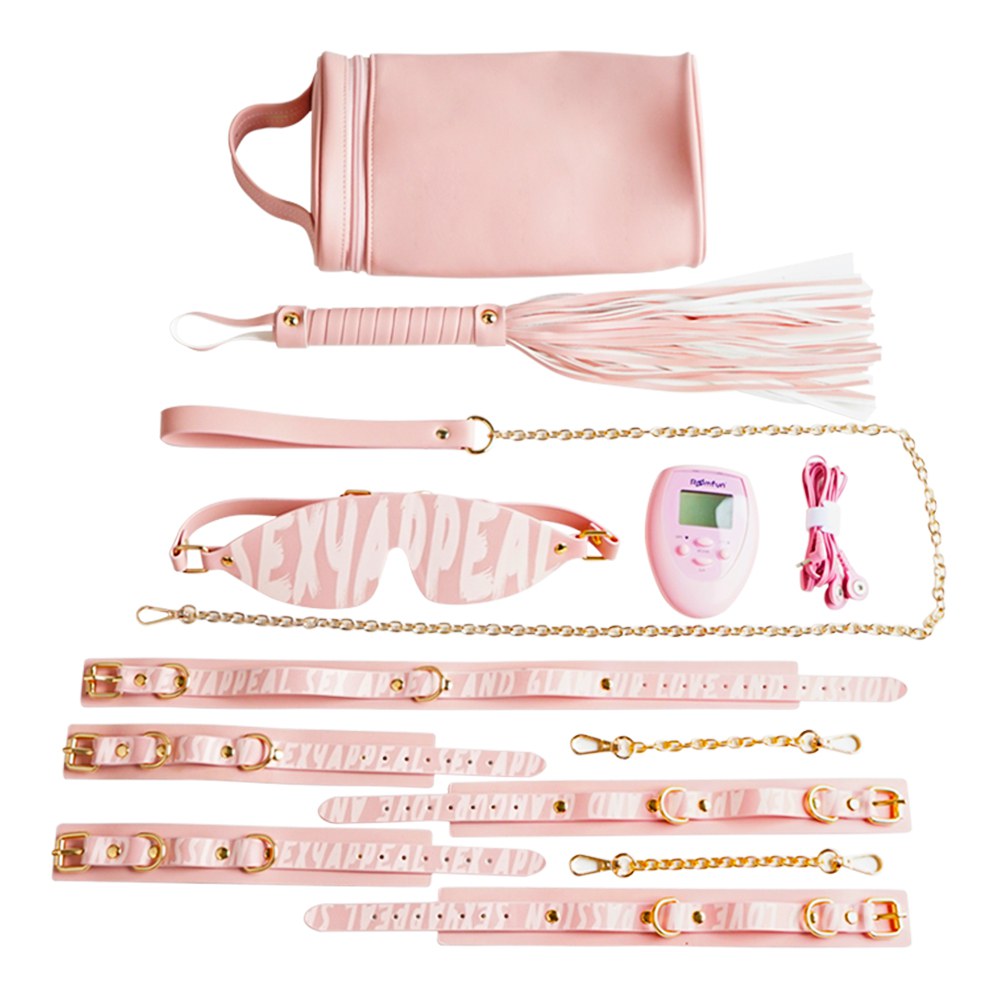 今夜情趣-BDSM調教多頻粉潮顫波7件套組