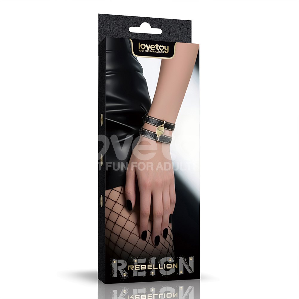 今夜情趣-Rebellion Reign雙扣手腕銬