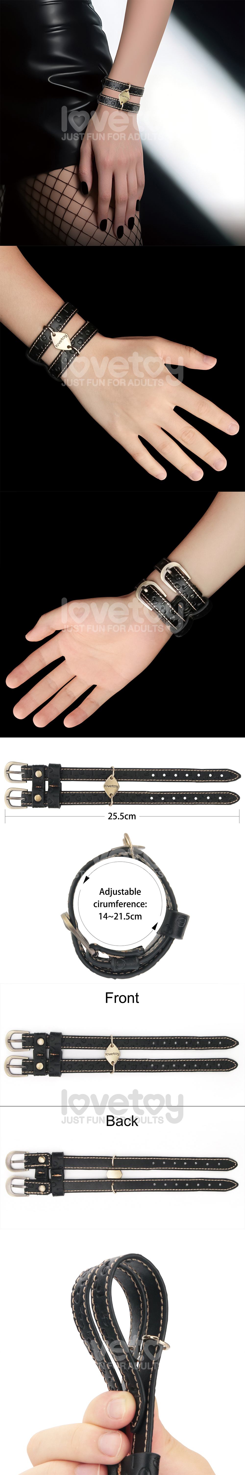 今夜情趣-Rebellion Reign雙扣手腕銬