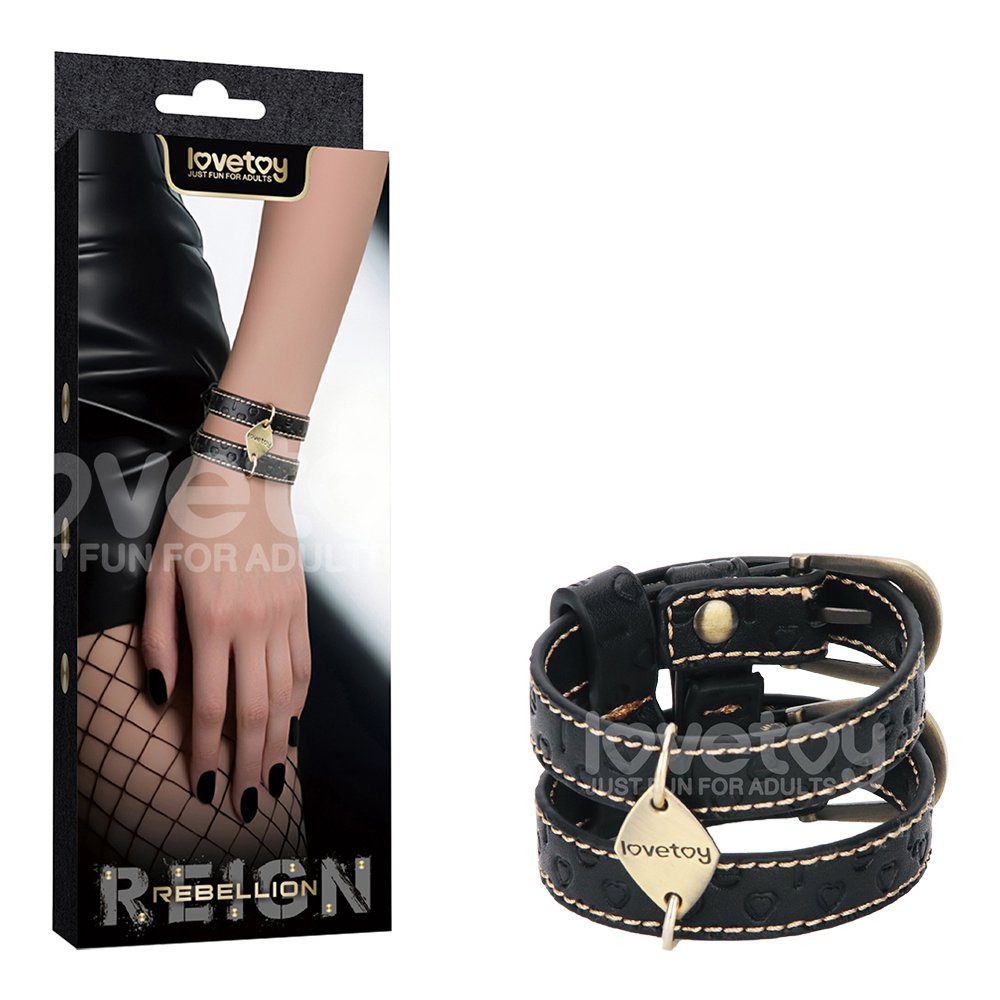 今夜情趣-Rebellion Reign雙扣手腕銬