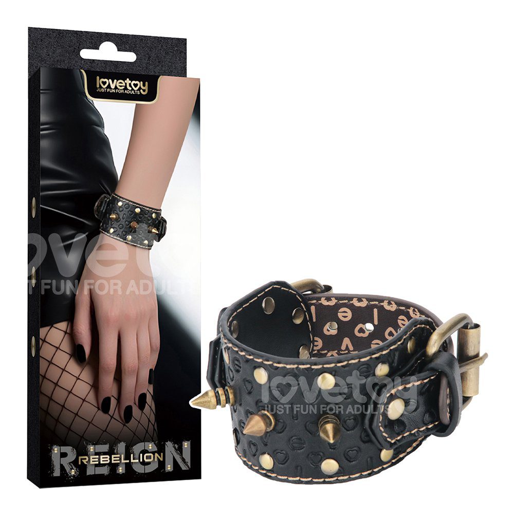 今夜情趣-Rebellion Reign復古鉚釘手銬