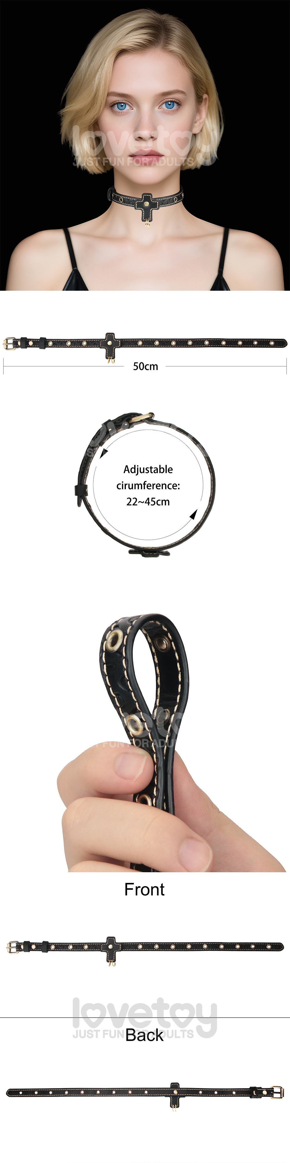 今夜情趣-Rebellion Reign十字頸圈