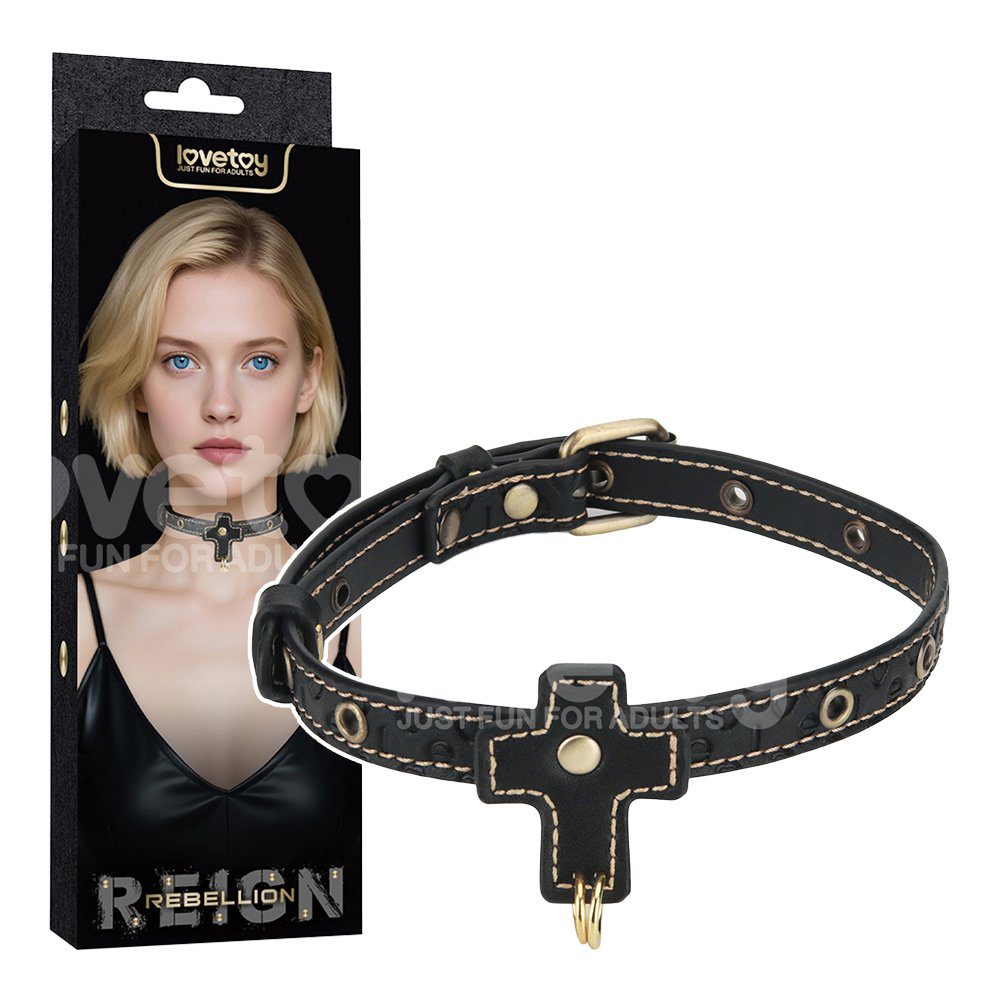 今夜情趣-Rebellion Reign十字頸圈