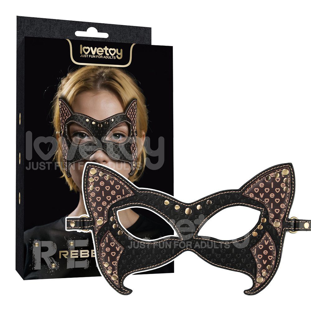今夜情趣-Rebellion Reign鉚釘貓眼罩