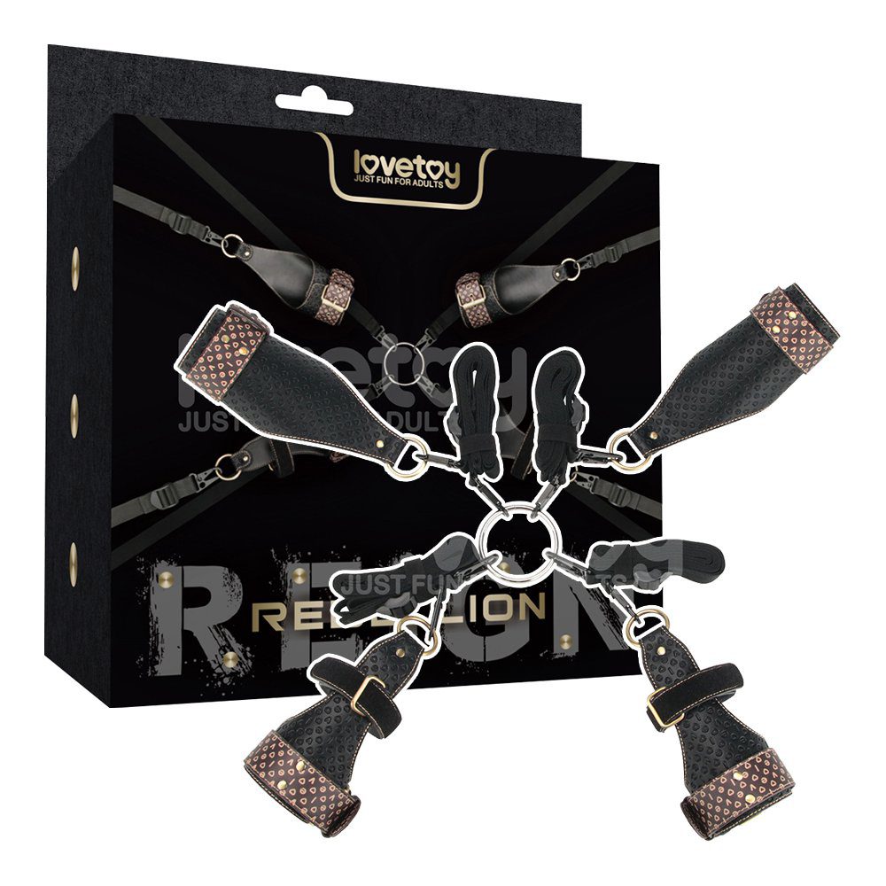 今夜情趣-Rebellion Reign床墊手腳束縛