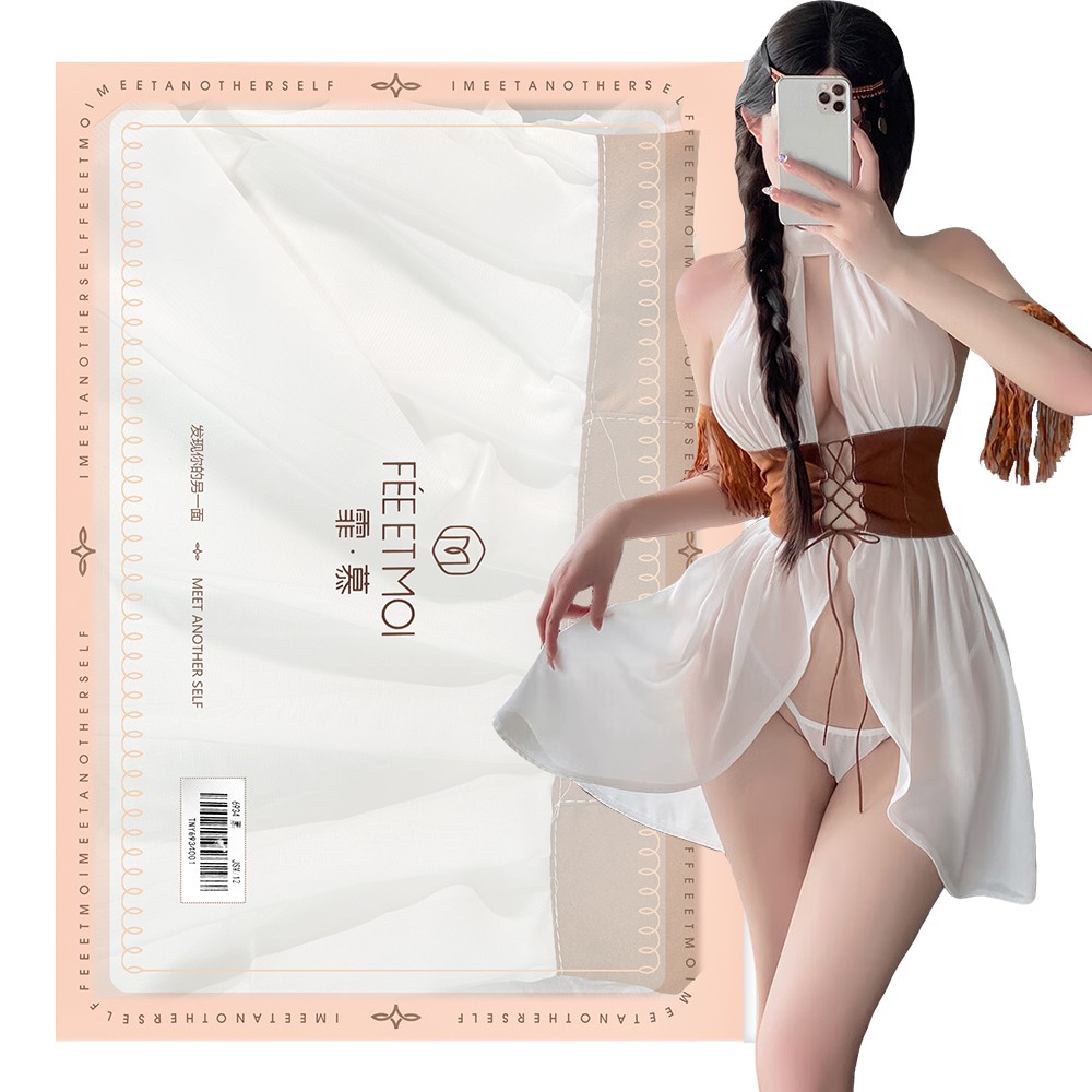 今夜情趣-希臘女郎前開襟女王服-6611