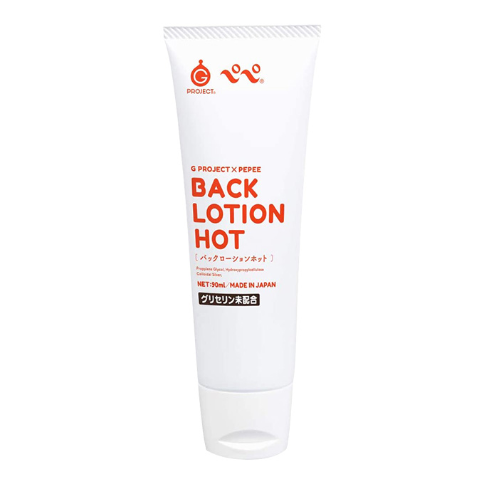 今夜情趣-G PROJECT熱感後庭潤(紅)-90ml
