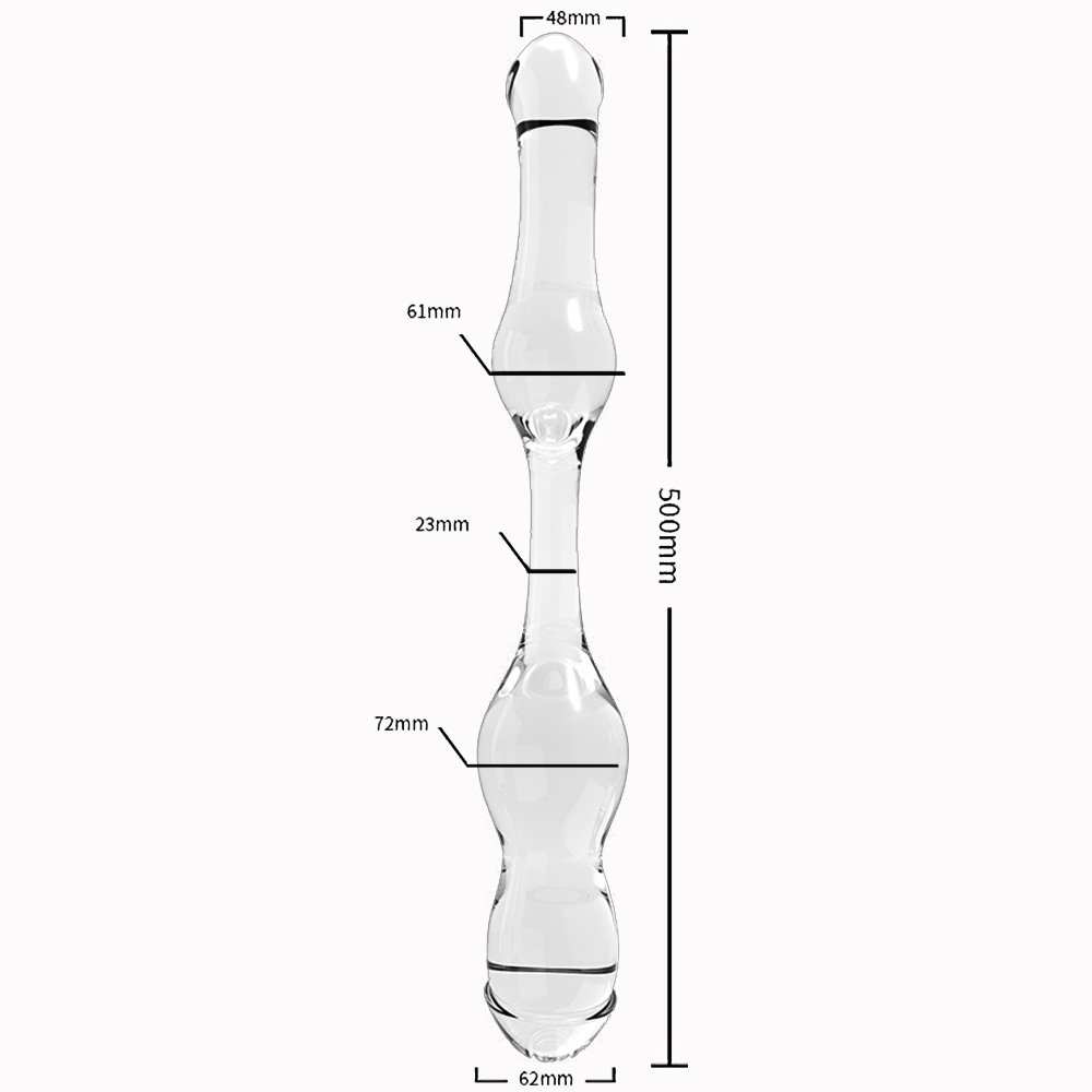 今夜情趣-▲MAX極樂雙頭超大肛塞-透明