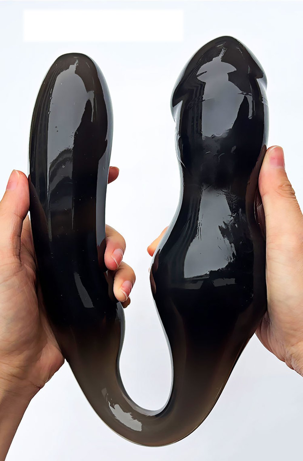 今夜情趣-MAX極趣雙頭超大肛塞-透明黑