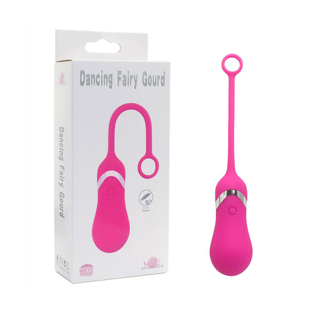 今夜情趣-幸福10頻USB無線葫蘆型跳蛋-玫