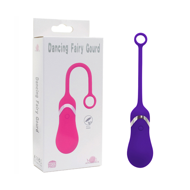 今夜情趣-幸福10頻USB無線葫蘆型跳蛋-紫