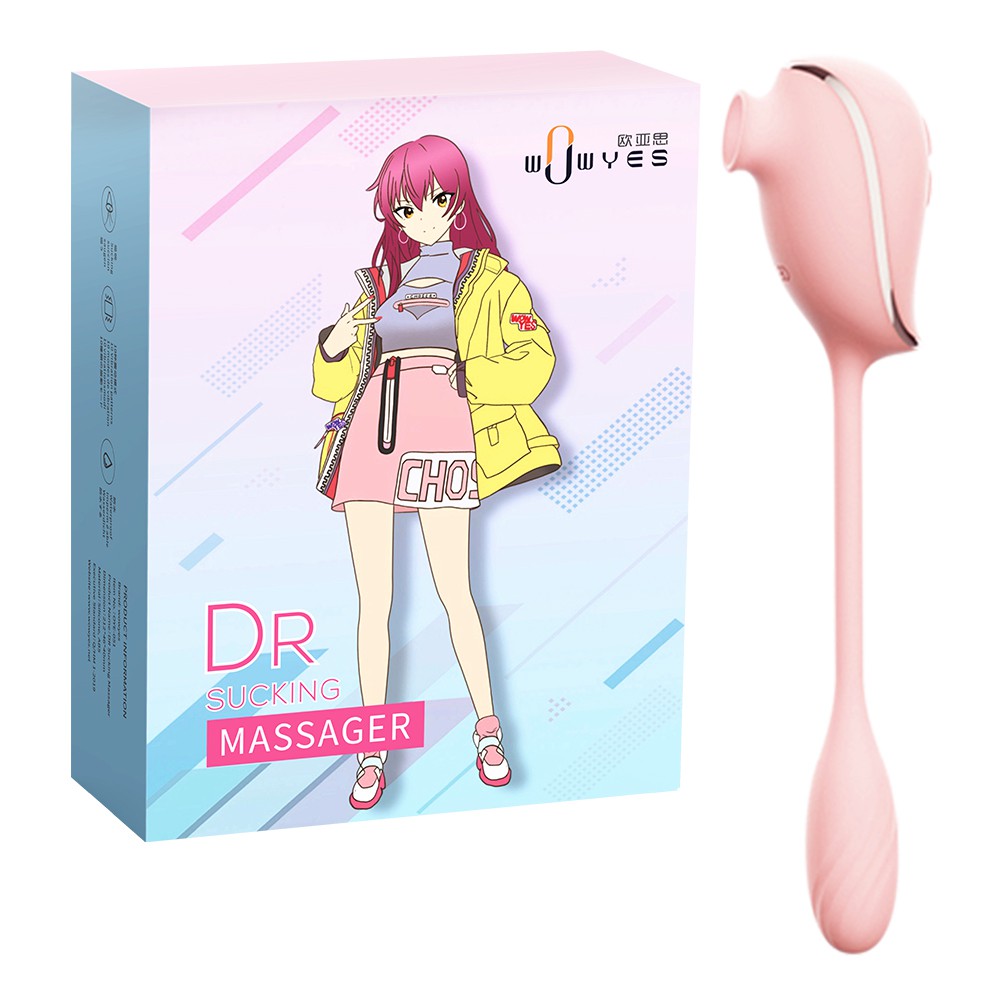 今夜情趣-DR自由鳥智能5x10吸吮跳蛋-粉