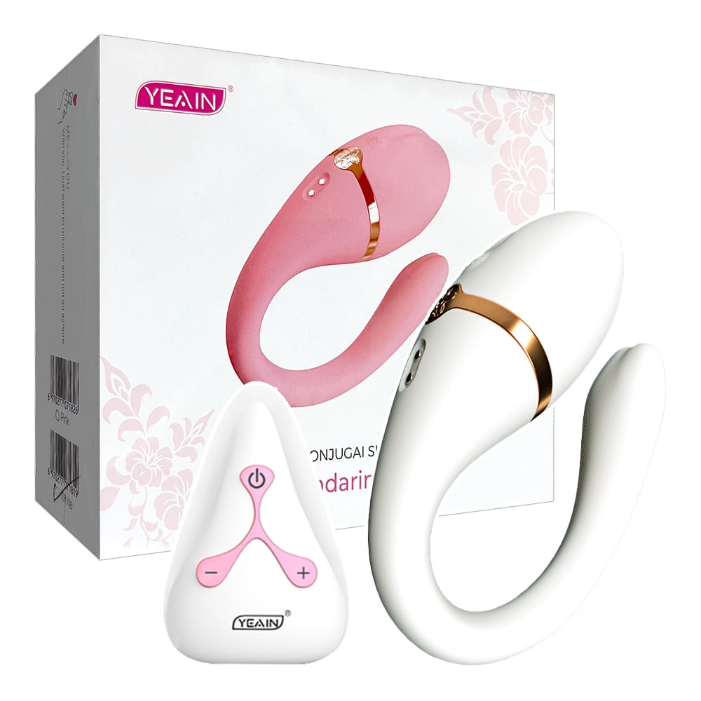 今夜情趣-花鴛鴦夫妻共享遙控10頻震-白