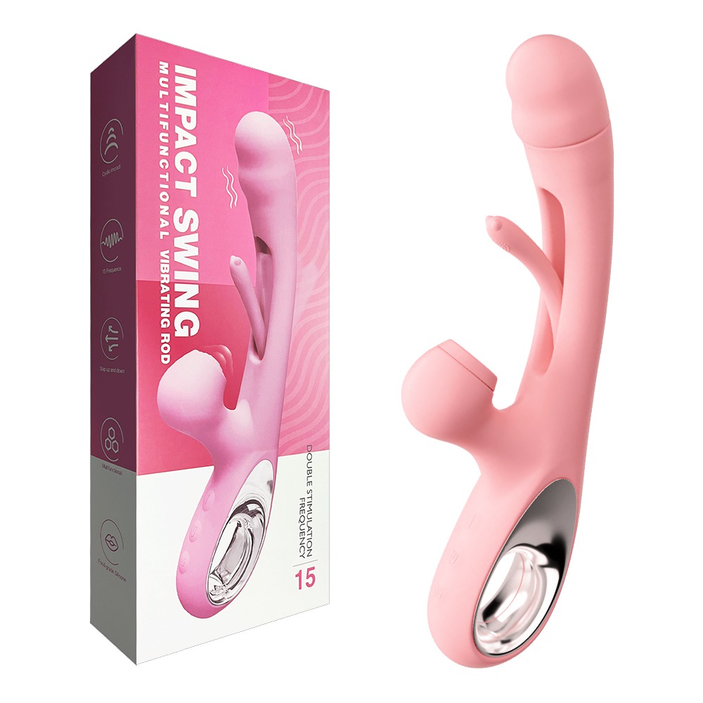 今夜情趣-搖擺浪舌15x15頻震動棒-吸吮款