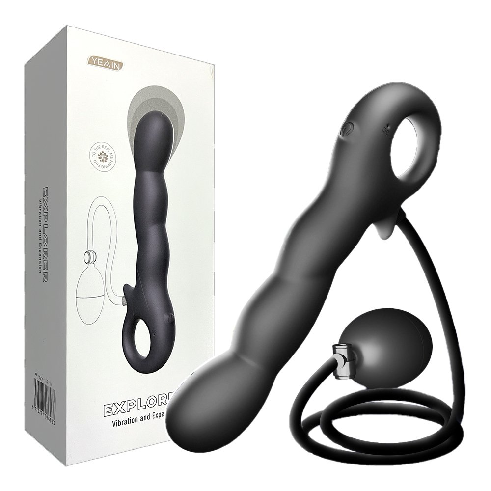 今夜情趣-探索者9V智能可膨脹震動後庭塞