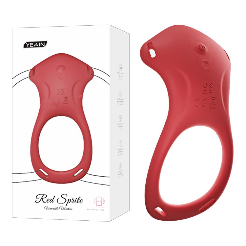今夜情趣-紅精靈9頻智能隱形穿戴震動器