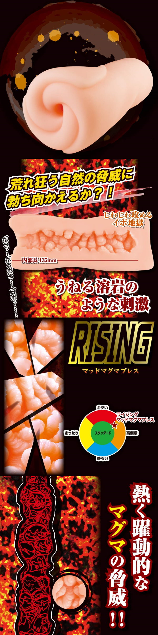 今夜情趣-RISING熔岩構威脅刺激夾吸自慰