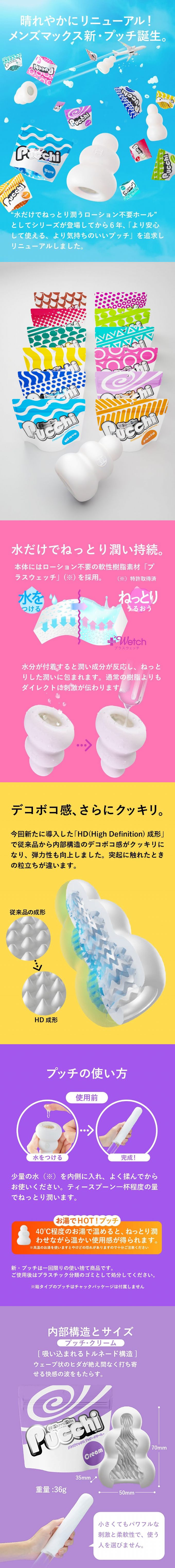 今夜情趣-▲新MENS Pucchi夾吸-Cream