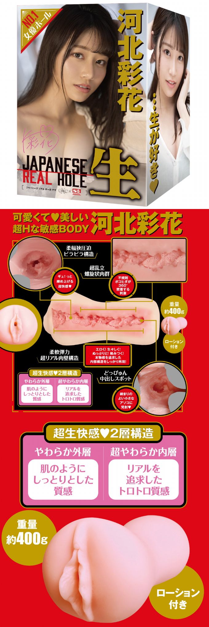今夜情趣-REAL HOLE生女優夾吸-河北彩花