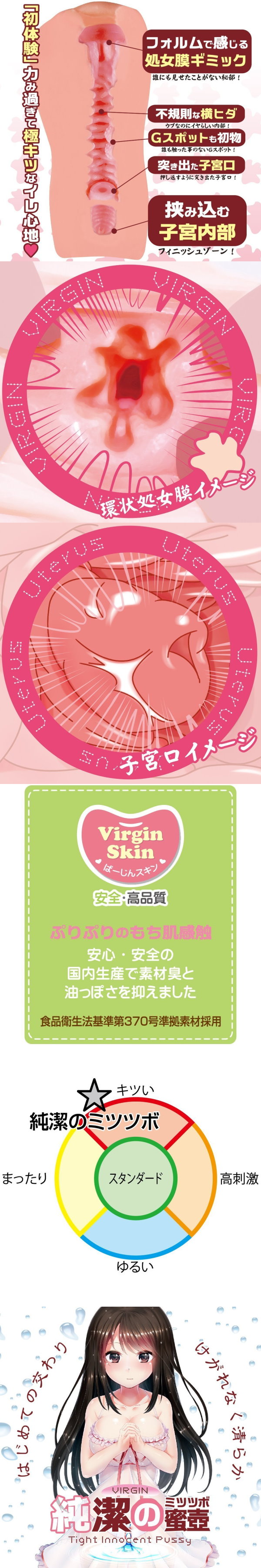 今夜情趣-純潔の蜜壼處女膜初体驗夾吸器