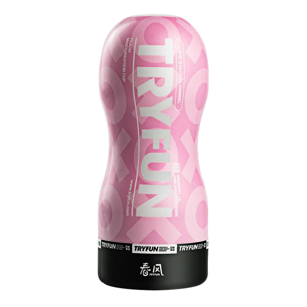 今夜情趣-春風潮牌Q臀型飛機杯-小蜜桃