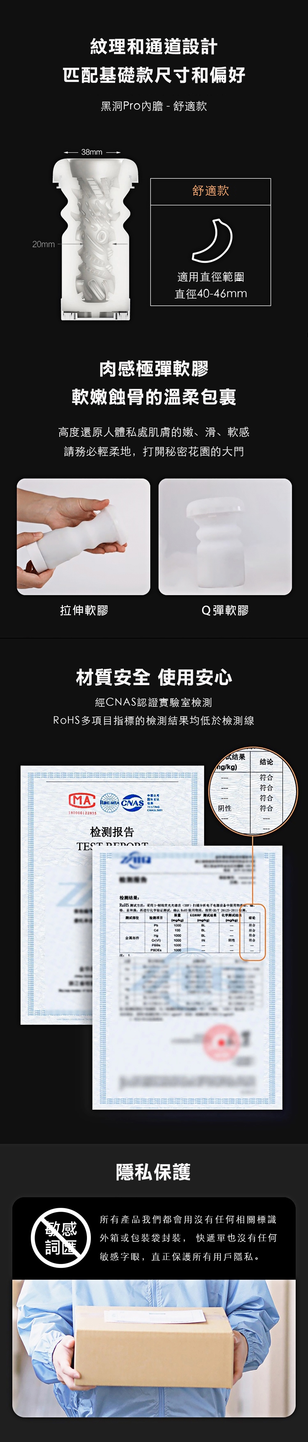 今夜情趣-春風黑洞Pro專用內膽-舒適款