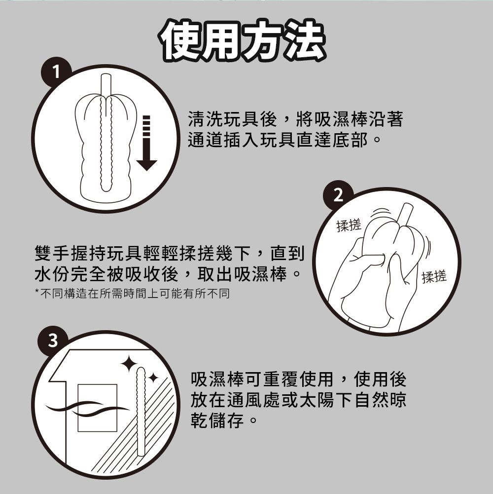 今夜情趣-珪藻吸濕鬼金棒